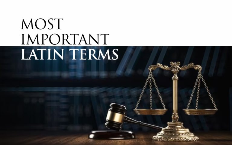 Most Important Latin Maxims